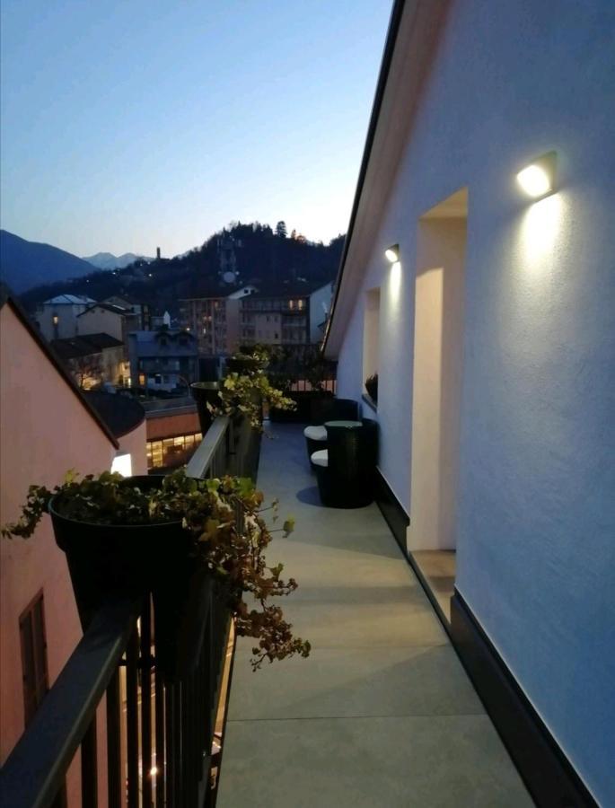 Apartament Panoramic Penthouse In The Historical Center Domodossola Zewnętrze zdjęcie