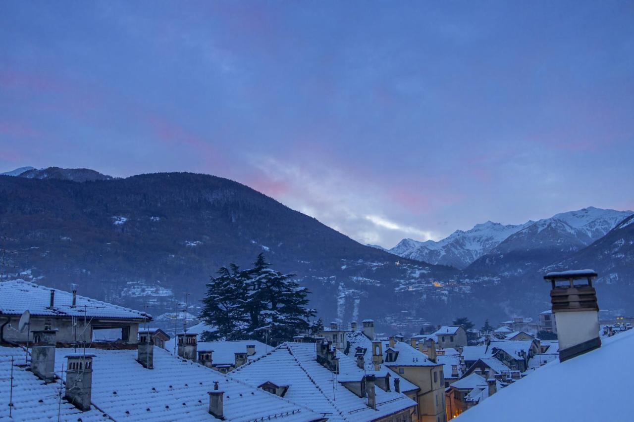Apartament Panoramic Penthouse In The Historical Center Domodossola Zewnętrze zdjęcie